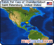 Fetch Pet Care of Chandler/Gilbert satellite map