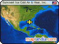 Suncoast Ice Cold Air & Heat, Inc. satellite map