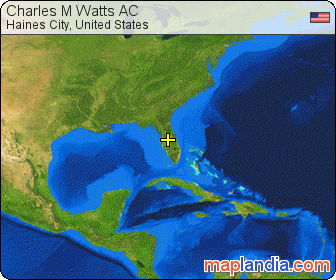 Charles M Watts AC satellite map
