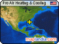 Pro Air Heating & Cooling satellite map