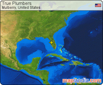 True Plumbers satellite map