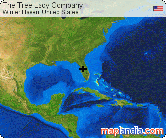 The Tree Lady Company satellite map