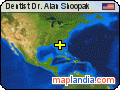 Dentist Dr. Alan Shoopak satellite map