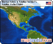 Marina Hotels In Palatka Florida FL satellite map