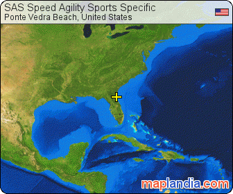 SAS Speed Agility Sports Specific satellite map