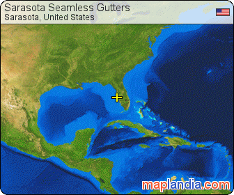 Sarasota Seamless Gutters satellite map