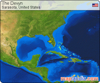 The Devyn satellite map