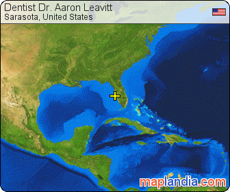 Dentist Dr. Aaron Leavitt satellite map
