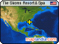 The Shores Resort & Spa satellite map