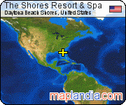 The Shores Resort & Spa satellite map