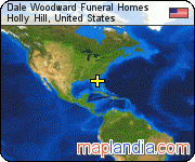 Dale Woodward Funeral Homes satellite map