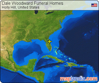 Dale Woodward Funeral Homes satellite map