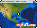 Dale Woodward Funeral Homes satellite map