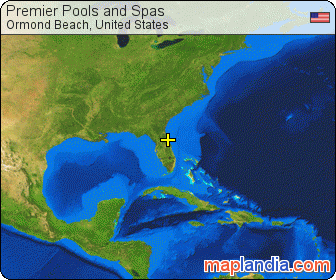 Premier Pools and Spas satellite map