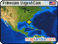 Primecare Urgent Care satellite map