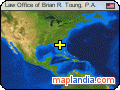 Law Office of Brian R. Toung, P.A. satellite map