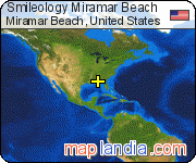 Smileology Miramar Beach satellite map
