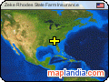 Zeke Rhodes State Farm Insurance satellite map