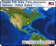 Charlie Pelt State Farm Insurance satellite map