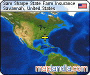 Sam Sharpe State Farm Insurance satellite map