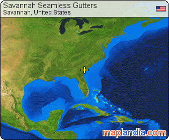 Savannah Seamless Gutters satellite map