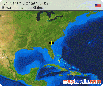 Dr. Karen Cooper DDS satellite map