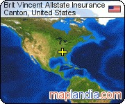 Brit Vincent Allstate Insurance satellite map