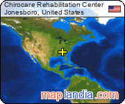 Chirocare Rehabilitation Center satellite map