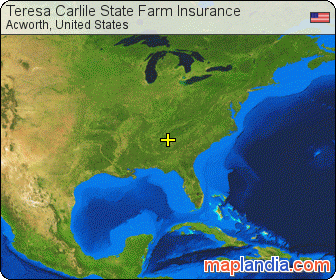 Teresa Carlile State Farm Insurance satellite map