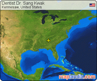 Dentist Dr. Sang Kwak satellite map