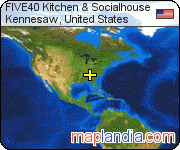 FIVE40 Kitchen & Socialhouse satellite map