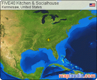 FIVE40 Kitchen & Socialhouse satellite map