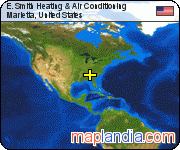 E. Smith Heating & Air Conditioning satellite map