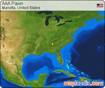 AAA Pawn satellite map