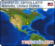 Dentist Dr. James Lamb satellite map