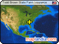 Todd Brown State Farm Insurance satellite map