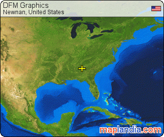 DFM Graphics satellite map