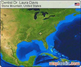 Dentist Dr. Laura Davis satellite map