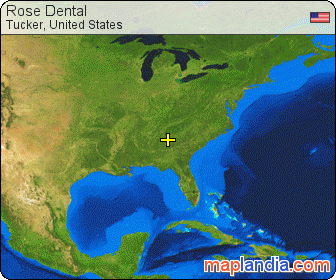 Rose Dental satellite map