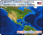 Cabinet Transformations satellite map