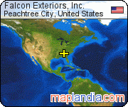 Falcon Exteriors, Inc. satellite map