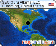 SEO Guru Atlanta, LLC satellite map
