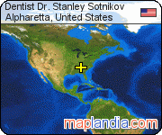 Dentist Dr. Stanley Sotnikov satellite map