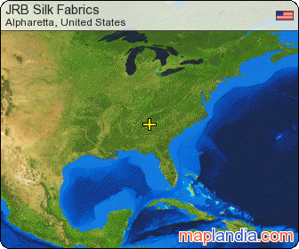 JRB Silk Fabrics satellite map