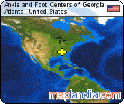 Ankle and Foot Centers of Georgia satellite map