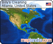 Billy's Cleaning satellite map