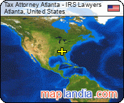 Tax Attorney Atlanta - IRS Lawyers satellite map