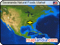 Sevananda Natural Foods Market satellite map