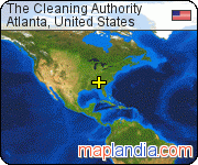 The Cleaning Authority satellite map