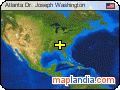 Atlanta Dr. Joseph Washington satellite map